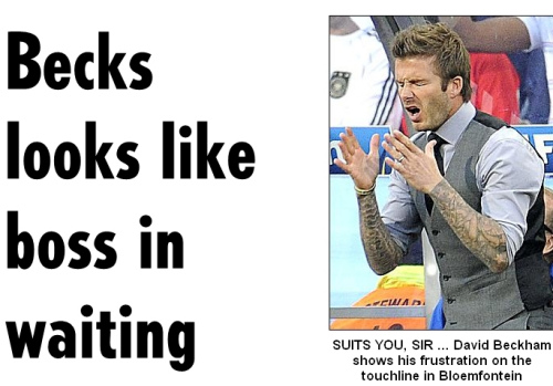 誰來接替卡佩羅?太陽報力挺貝克漢姆執教英格蘭
