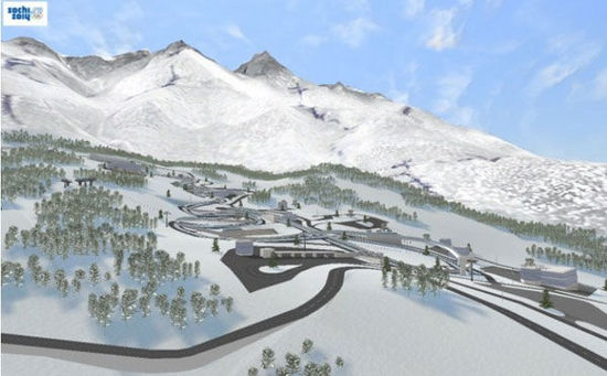 2014年索契冬奧會場館:俄羅斯國家滑模中心