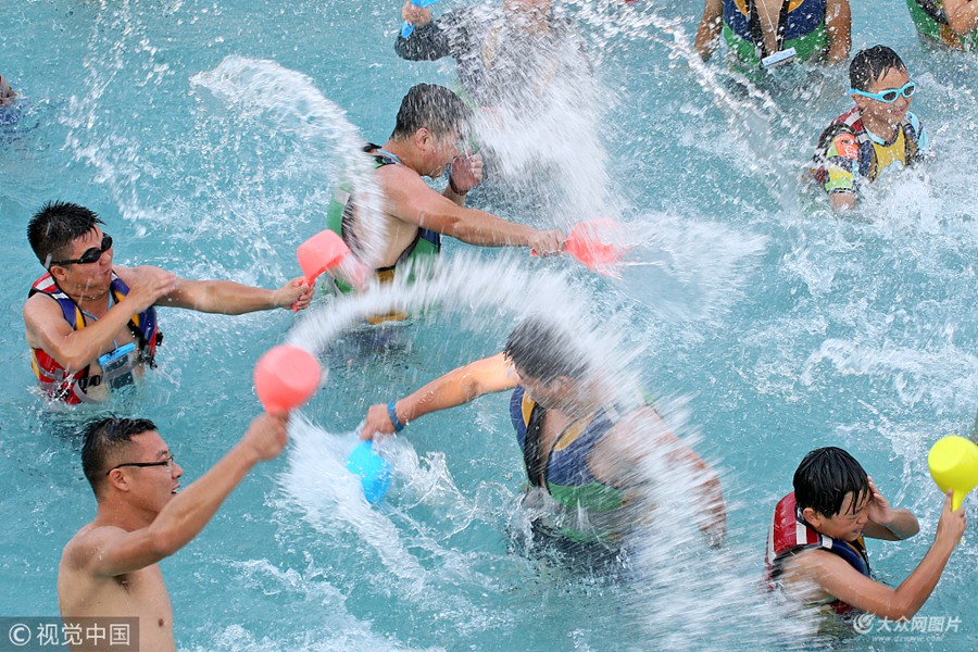 2018��8��26�գ�ɽ�|���_���ο���һˮ�Ϙ��@���ӡ����u����ِ���������ο�ģ�M���T�W�Ρ��^�����������Ӛ������׷Q�����u���Α��еĈ�������ˮҨ�����ƽ��偣���ˮ��������ʽ��е����ˮ���м��Ҍ�����